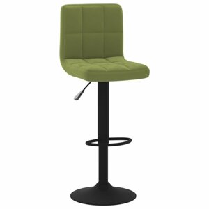 Barová židle samet / kov Dekorhome Světle zelená,Barová židle samet / kov Dekorhome Světle zelená