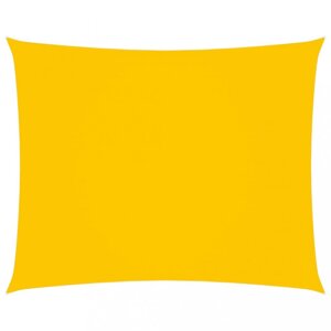 Stínící plachta obdélníková 2 x 3 m oxfordská látka Dekorhome Žlutá,Stínící plachta obdélníková 2 x 3 m oxfordská látka Dekorhome Žlutá