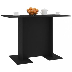 Jídelní stůl 110x60 cm Dekorhome Černá,Jídelní stůl 110x60 cm Dekorhome Černá