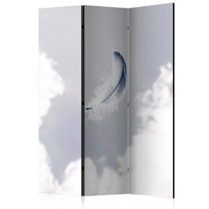 Paraván Angelic Feather Dekorhome 135x172 cm (3-dílný),Paraván Angelic Feather Dekorhome 135x172 cm (3-dílný)