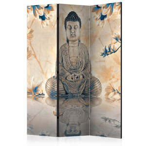 Paraván Buddha of Prosperity Dekorhome 135x172 cm (3-dílný),Paraván Buddha of Prosperity Dekorhome 135x172 cm (3-dílný)