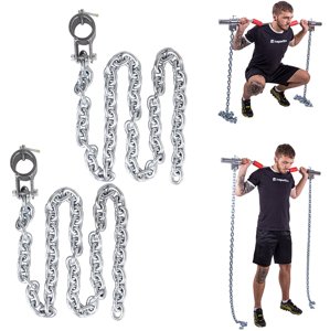 Vzpěračské řetězy inSPORTline Chainbos 2x10 kg