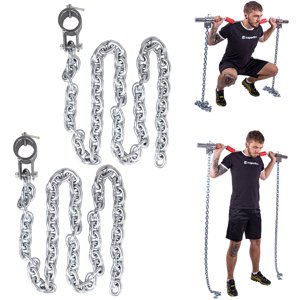 Vzpěračské řetězy inSPORTline Chainbos 2x15 kg