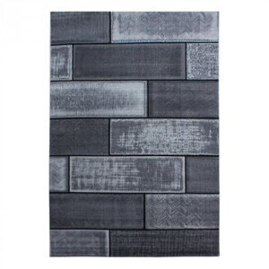 Kusový koberec Plus 8007 black (Varianta: 140 x 200 cm)