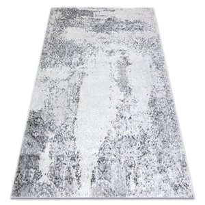Moderní MEFE koberec  8731 Vintage - Strukturální, dvě úrovně rouna šedá (Velikost: 160x220 cm)