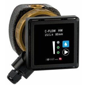 CONCEPT C-FLOW HW 15/1.4 cirkulační čerpadlo 1x230V, 50Hz, pro pitnou vodu, závitové