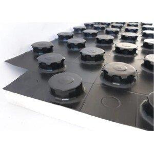 HERZ PUSH 65 systémová deska 1300x780 mm, nopová, izolace 30mm, polystyrol/černá