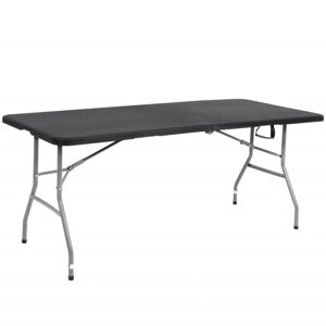 Skládací cateringový stůl 180x75 cm, hnědý SPRINGOS RAUT GF0056