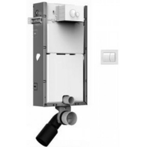 JIKA BASIC WC SYSTEM HANDICAP podomítkový modul 545x165x1155mm, pro závěsné WC, s ovládacím tlačítkem