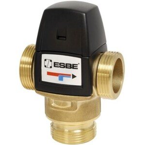 ESBE VTA522 ventil G1 1/4", 50-75°C, termostatický, směšovací, vnější závit, mosaz