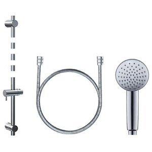 CONCEPT 100 sprchová souprava 3-dílná, ruční sprcha pr. 89 mm, 2 proudy, tyč, hadice, chrom