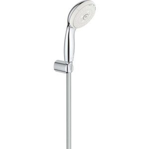 GROHE NEW TEMPESTA 100 sprchová souprava 3-dílná, ruční sprcha pr. 100 mm, 3 proudy, hadice, držák, chrom