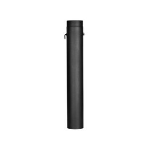 Kouřovod 120/1m 1,5mm s klapkou černý 654731
