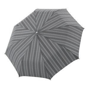 Doppler Bellino Nickel matt, Orion,Karo Grau   - plně automatický luxusní deštník