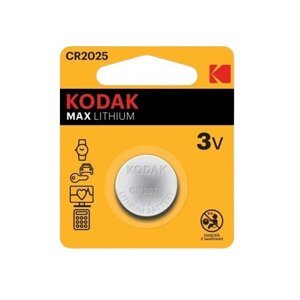 Baterie Kodak CR 2025 MAX Lithium 1ks, blistr