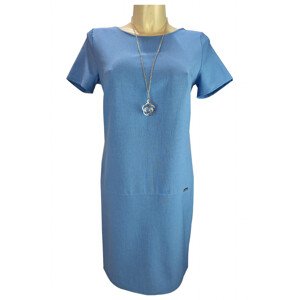 Dámské šaty Seven ZORA - len, sv. modrá vel. 38