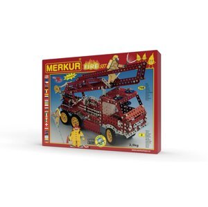 Stavebnice Merkur Fire Set, 708 dílů, 20 modelů