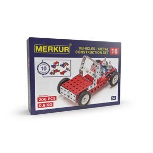 Stavebnice Merkur 016 Buggy, 206 dílů, 10 modelů