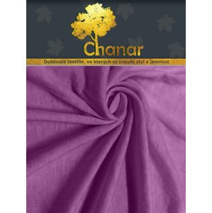 Chanar s.r.o Prostěradlo Jersey Lux 90x200 cm fialová viola
