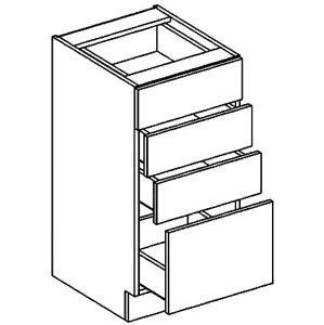 D40S4 dolní skříňka se zásuvkami GOBI