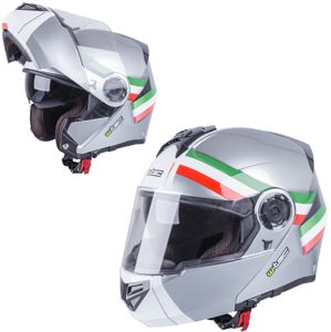 Výklopná moto helma W-TEC Vexamo (Velikost: XL (61-62), Barva: matně černá)