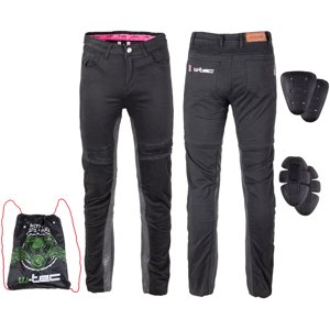 Dámské moto kalhoty W-TEC Ragana (Velikost: 3XL, Barva: černá)