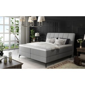 Postel Aderito Boxspring 160x200 cm - Sawana 21 (barva potahu)