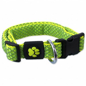 Obojek Active Dog Mellow M limetka 2,5x35-51cm