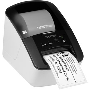 Tiskárna Brother samolepících papírových štítků QL-700, 62mm, DK páska, USB 2.0 - 3 roky záruka po registraci