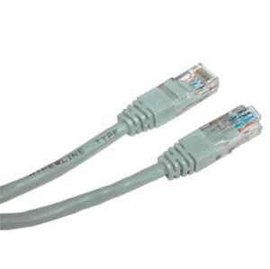Patch kabel UTP Cat.6, 20m - šedý