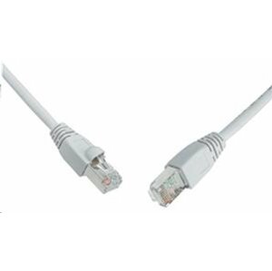 Patch kabel Solarix C6-315GY-0,5MB SFTP Cat 6, snag-proof, 0,5m - šedý