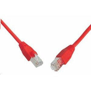 Patch kabel Solarix C6-315RD-2MB SFTP Cat 6, snag-proof, 2m - červený