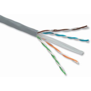Kabel Solarix UTP Cat6 drát 500m PVC