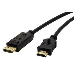 Kabel propojovací DisplayPort DP(M) - HDMI(M), 3m