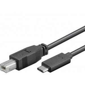 Kabel USB 3.1 konektor C/male - USB 2.0 konektor B/male ,1m