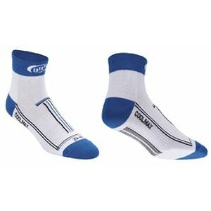 BSO-01 TechnoFeet bílo/modré ponožky L (43-46)