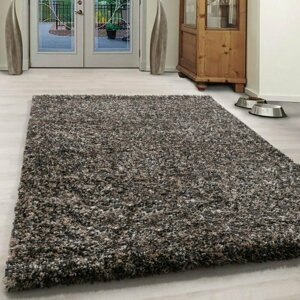 Kusový koberec Enjoy shaggy 4500 taupe (Varianta: 200 x 290 cm)