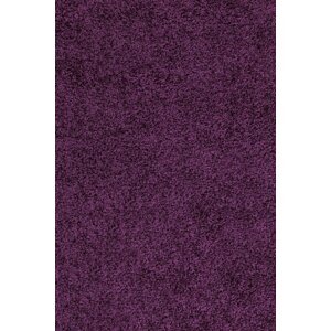 Kusový koberec Life Shaggy 1500 lila (Varianta: 60 x 110 cm)
