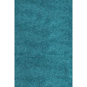Kusový koberec Life Shaggy 1500 tyrkys (Varianta: 60 x 110 cm)