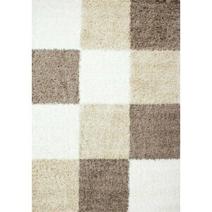 Kusový koberec Life Shaggy 1501 mocca (Varianta: 160 x 230 cm)