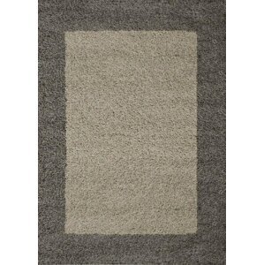 Kusový koberec Life Shaggy 1503 taupe (Varianta: 60 x 110 cm)