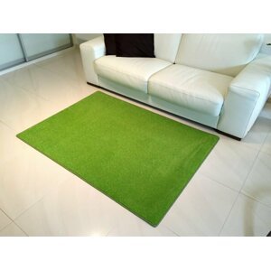 Kusový zelený koberec Eton (Varianta: 57 x 120 cm)
