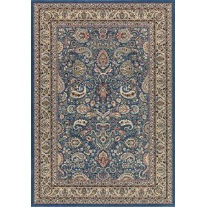 Perský vlněný koberec Osta Diamond 72201/901 modrý Osta (Varianta: 140 x 200)