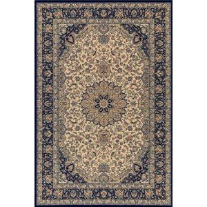 Perský kusový koberec Osta Diamond 7252/100 modrý Osta (Varianta: 140 x 200)