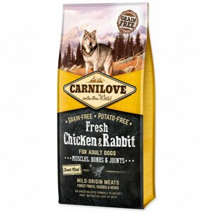 Krmivo Carnilove Dog Fresh Chicken & Rabbit 12kg