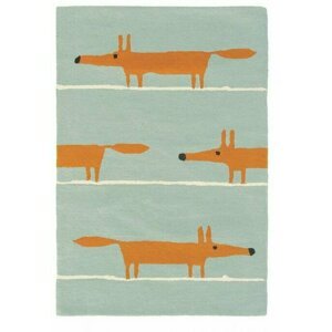 Vlněný kusový koberec Scion Mr. Fox Aqua 25308 Brink & Campman (Varianta: 140 x 200)