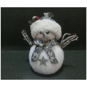 Sněhulák, vánoční dekorace z polystyrenu TA5004