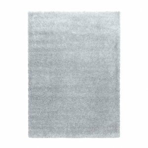 Kusový koberec Brilliant shaggy 4200 silver (Varianta: 60 x 110 cm)