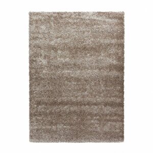 Kusový koberec Brilliant shaggy 4200 taupe (Varianta: 120 x 170 cm)