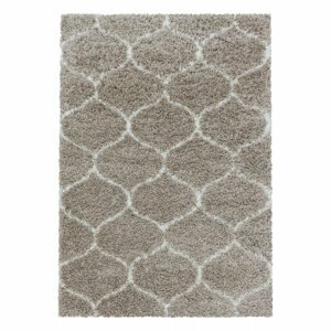 Kusový koberec Salsa shaggy 3201 beige (Varianta: 240 x 340 cm)